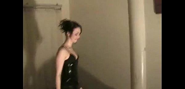  Ballbusting and under heels pov